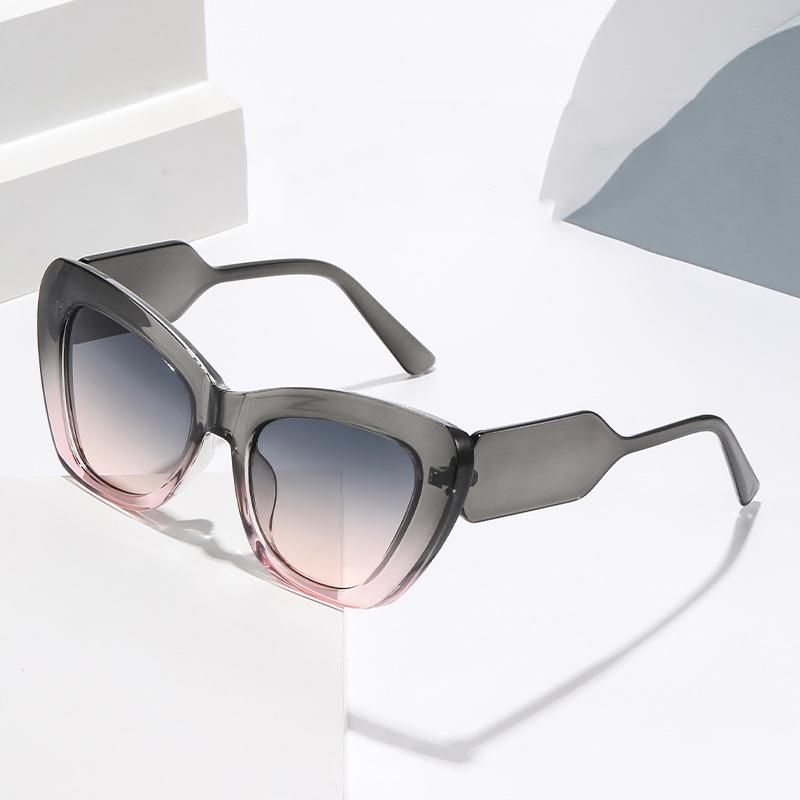 

Модные винтажные женские солнцезащитные очки «кошачий глаз» зеленые брендовые дизайнерские солнцезащитные очки для женщин, защита от солнца, дорожные очки, УФ серый