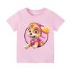 Chase Marshall Skye Rocky T Shirt for Girls Boys Clothes Tops Summer Cute Cotton Short Sleeve Tee New Kawaii Giftss