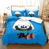 Comforter Anime Cute Calimero Bedding Set Bed Set Comforter King Queen Size Boys Adult Bedding Set
