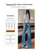 Damen Straight-Leg Jeans: Neue 2025 Lockere, Schlankmachende, Vielseitige Hosen mit weitem Bein für Frühling, Herbst und Winter.
