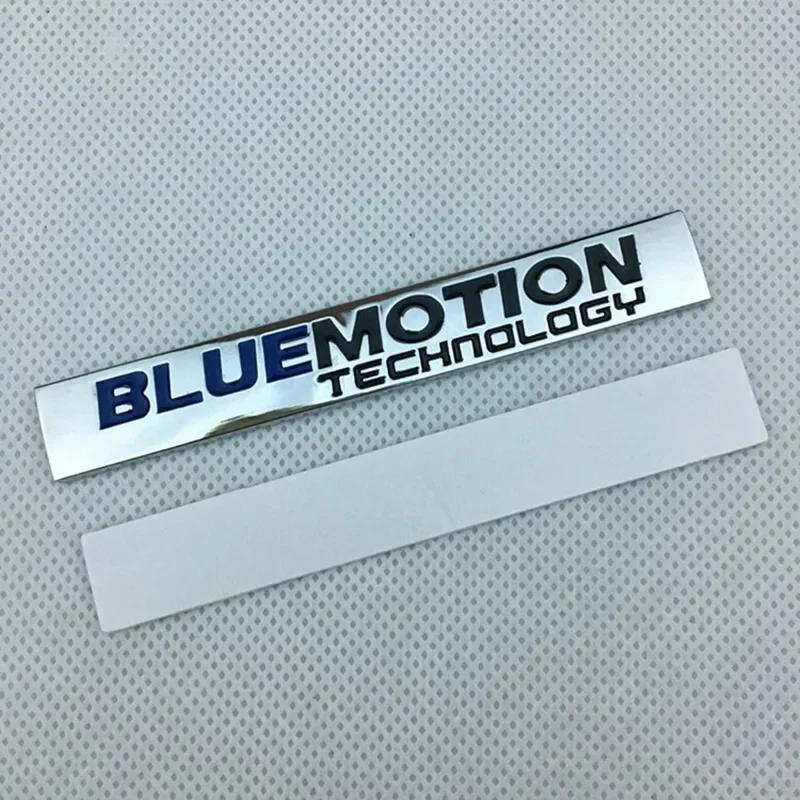 Adhesivo con emblema para maletero trasero de coche BLUEMOTION de metal para guardabarros lateral VV V