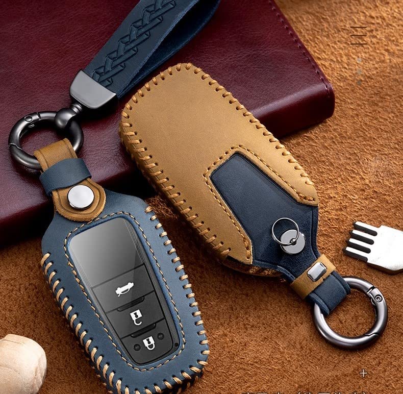[VARIOUSLINES] Genuine Leather Key Cover, Alphard 30 Series Late Key Case, Vellfire 30 Series Late Key Cover, Key Case, Black