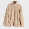 Women's Winter Plush Fleece Zip-Up Sweater