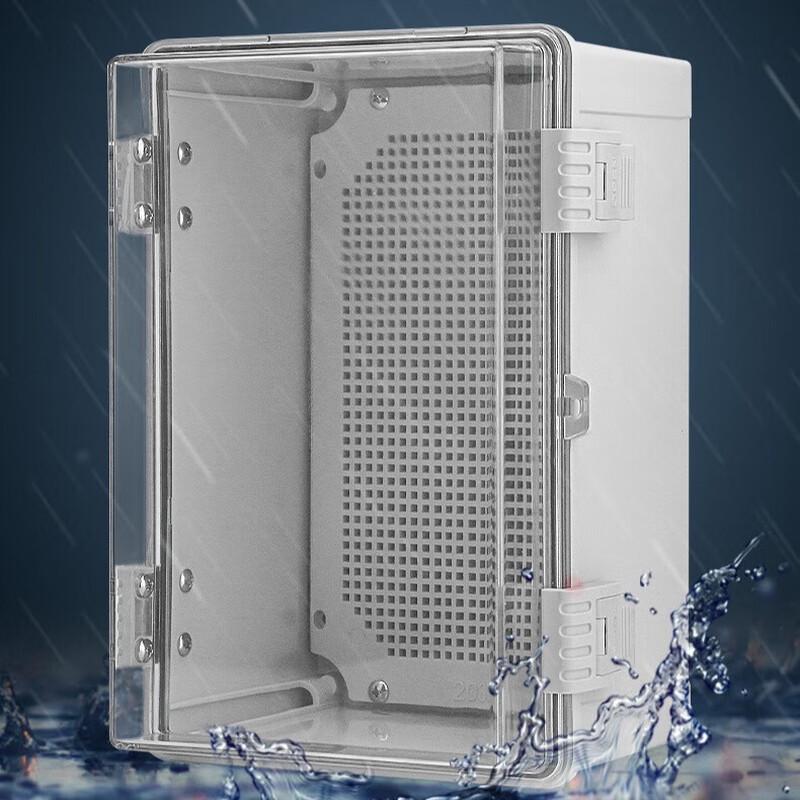 Kapu Plastic Surface Mounted Circuit Breaker Distribution Box CN plug (adapter included)