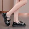 *Hot Selling Elegant Thick Bottom Children's Soft Flat Shoes Spring and Autumn Fashion Princess Comfortable Bow Casual Shoes
