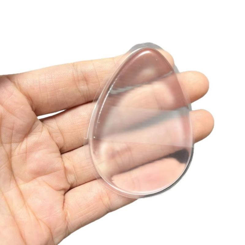 Transparent Soft Silicone Puff Sponge for Cosmetic Face Foundation Easy Clean Avoid Waste Air Cushion Powder Puffs Make Up Tools