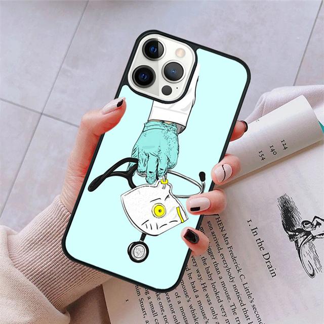 

Medicine Doctor Nurse Phone Case For iPhone 17 Air 15 16 11 12 13 14 Pro Max Cover For iPhone 17 Air Max Plus Fundas iPhone 13