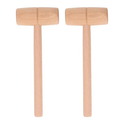 2 Pezzi Martello di Legno Giunto Insetto Multiuso Mazza di Legno per Fabbriche Installazione Mobili