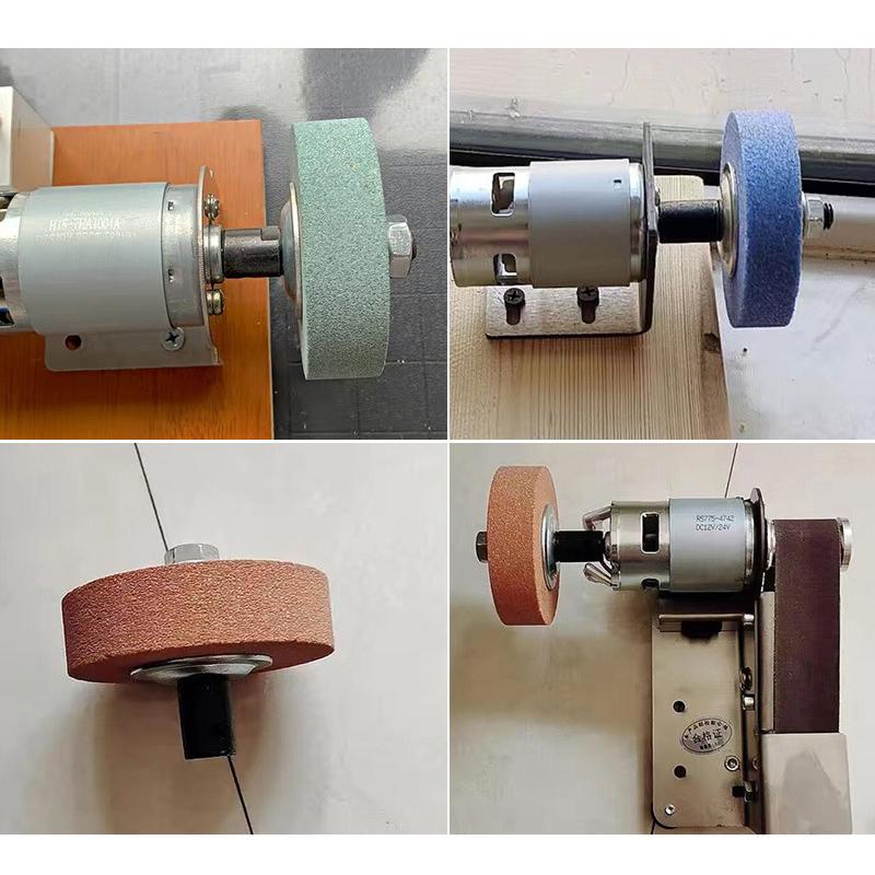 1 Set Spindle Adapter For Grinding Polishing 5-16Mm Shaft Motor Bench Grinder Grinding Wheel Connecting Shaft Spindle Adapter