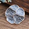 Heiß verkaufende emailierte geometrische Blume magnetische Brosche, modische kreative Blumenbrosche für Damen