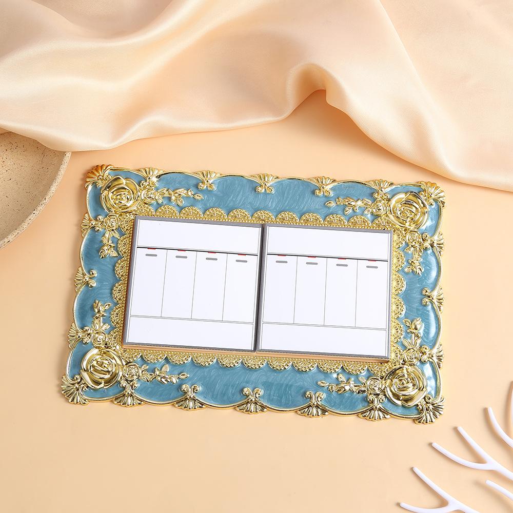1pc 3D Self-adhesive Switch Sticker,Removable Waterproof Waterproof Sticker, Suitable For Decoration On Switch, Home Decoration