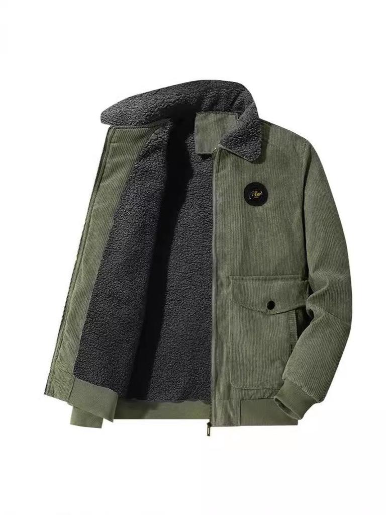 Men's Thick Corduroy Cotton Jacket - High-End Casual Outerwear