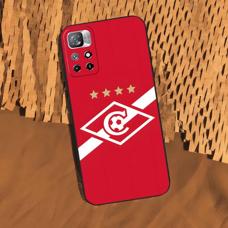 Russian Spartak Moscow Football Phone Case For Xiaomi 13 Poco M3 F3 X4 M4 X4 GT 11 9T 9 12 11T 9SE 11i Pro Ultra Note10 Lite
