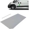 Fuel Fill Door Fuel Gas Tank Filling Door Cap Cover Gray Fuel Flap Lid with Door Hinge Pin Compatible with Ram ProMaster 1500 2500 3500 2014 2015