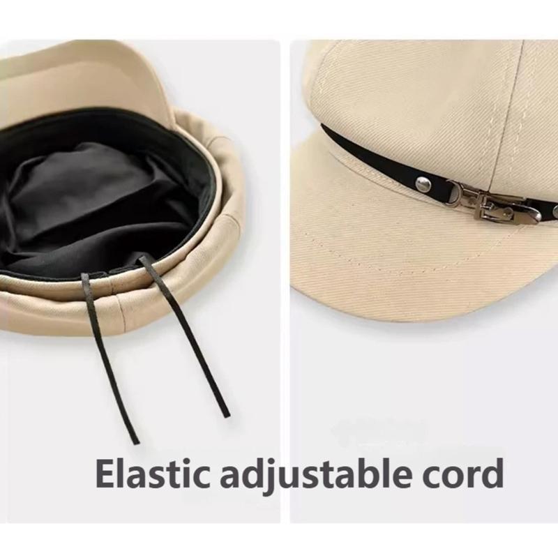 Trendy Beret French Elegant Painter Hat Oversized Fashion Decorative Charm Cabbie Hat for Outdoor Walk
