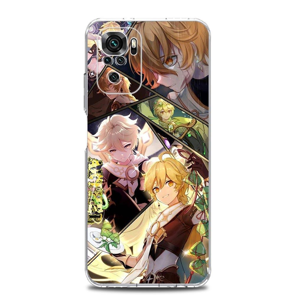 Genshin impact ayato wanderer Phone Case For Xiaomi Redmi Note 15 14 13 12 4G 10 11 Pro Plus 5G 14C 13C 12C 10C Cover