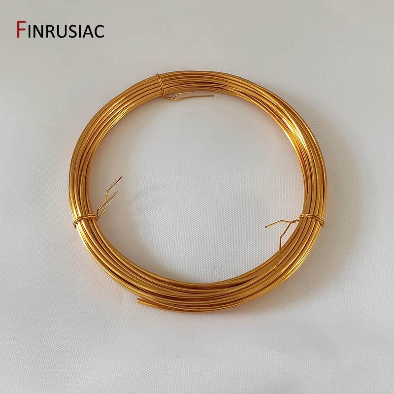 

5 Colors High Quality Copper Metal Craft Beading Wire For DIY Jewelry Making Super Color Retention JEWELRY WIRE Supplies 0.2mm- 5 meters