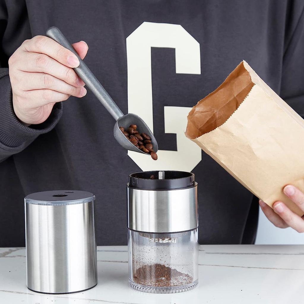 Easyworkz Stainless Steel Long Handle Coffee Scoop 7g Measuring Spoon [Vintage]