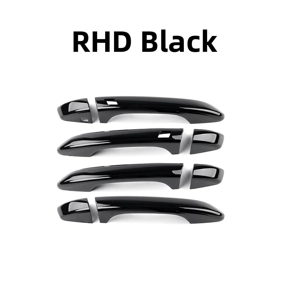 LHD/RHD Carbon Fiber Style Exterior Door Handles Covers For KIA Stinger 2018 2019 2020 2025 2025 2025