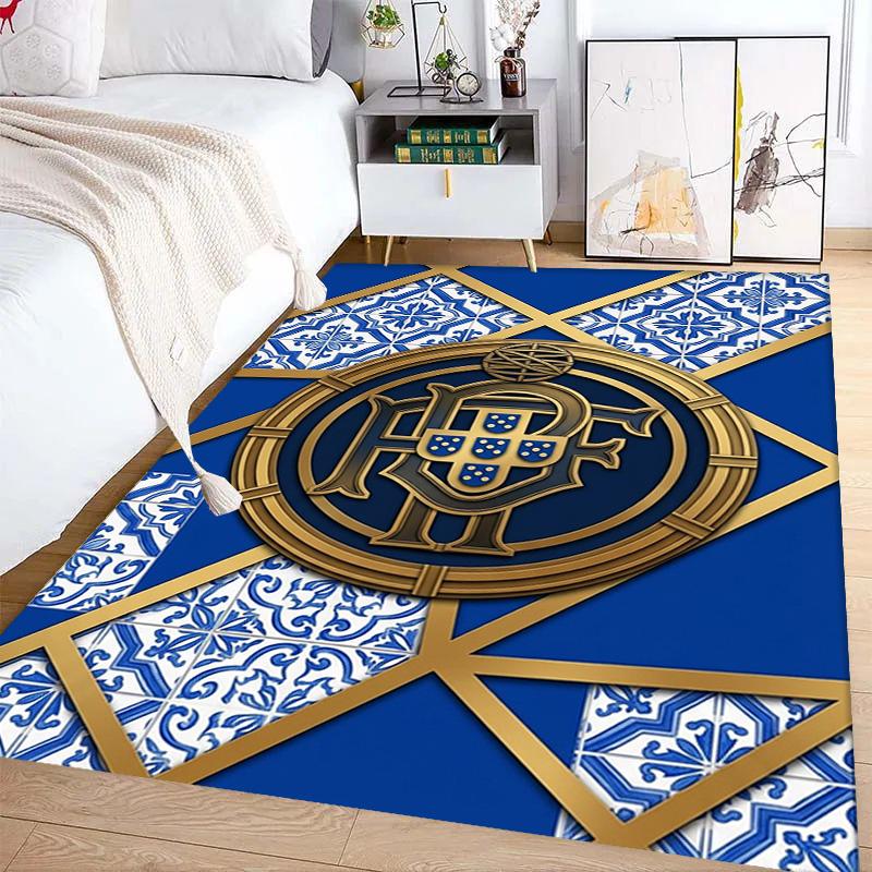 Portuguese Heritage Emblem carpet printing Living room and bedroom mats Dormitory decoration Doormat Christmas gifts