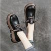 Thick Sole Versatile Soft Sole Comfortable Small Leather Shoes