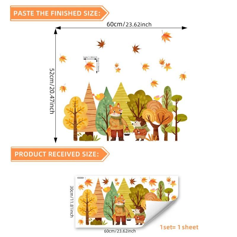 Dwustronna kolorowa naklejka ścienna z motylem i kwiatami, elektrostatyczna pasta do szyb okiennych, widoczna dekoracyjna naklejka ścienna