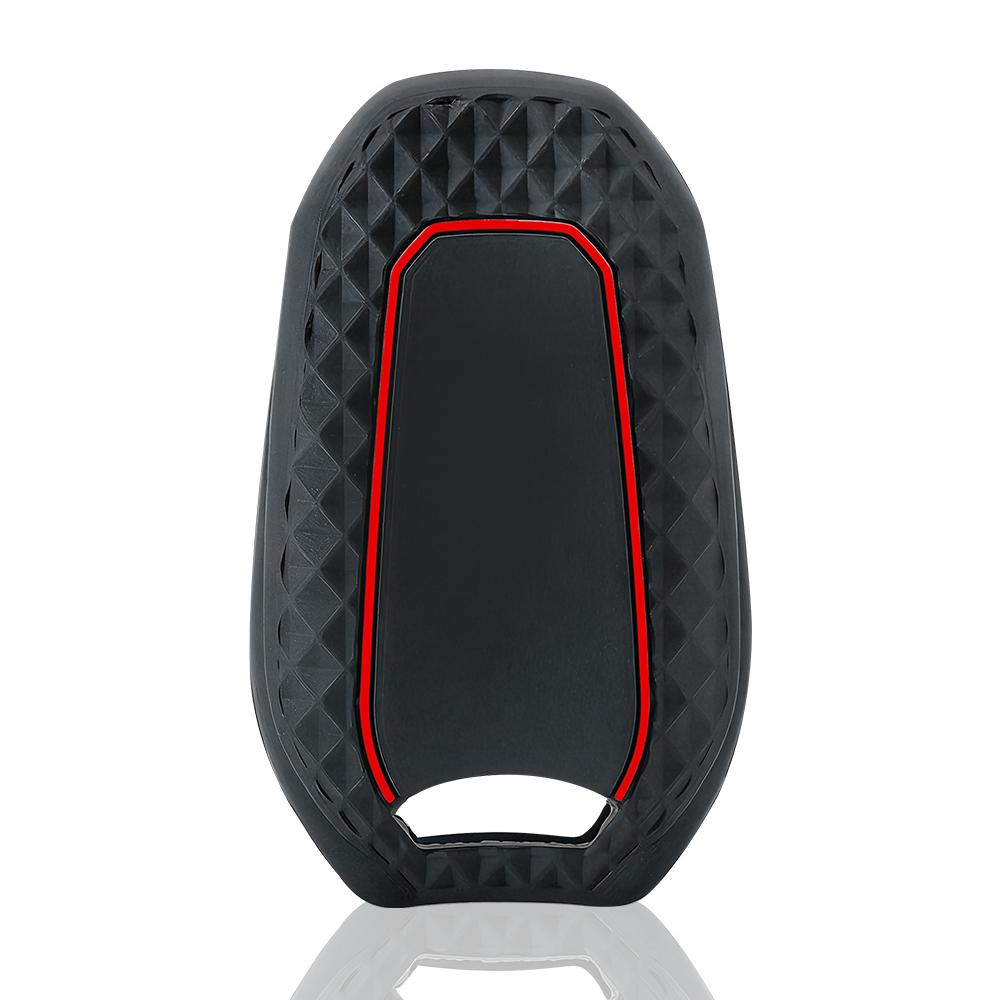Shell Cover Holder Car Key Fob Case For Peugeot 208 DS3 5008 DS5 DS6 For Citroen C4 C5 X7 Silicone Rubber Smart Remote Key Cover