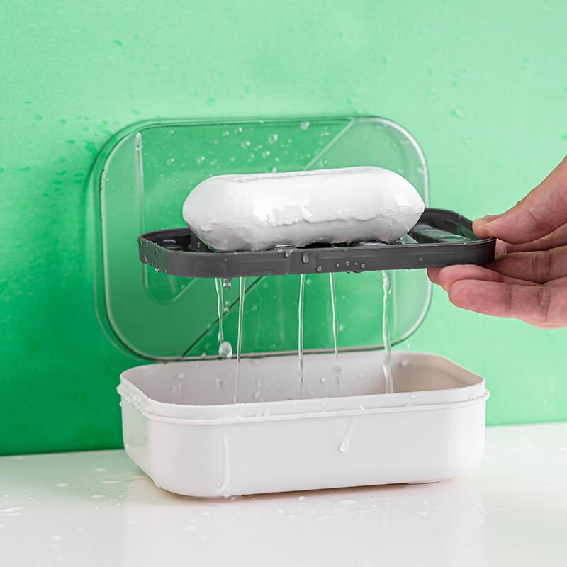 Double-Layer Draining Soap Box