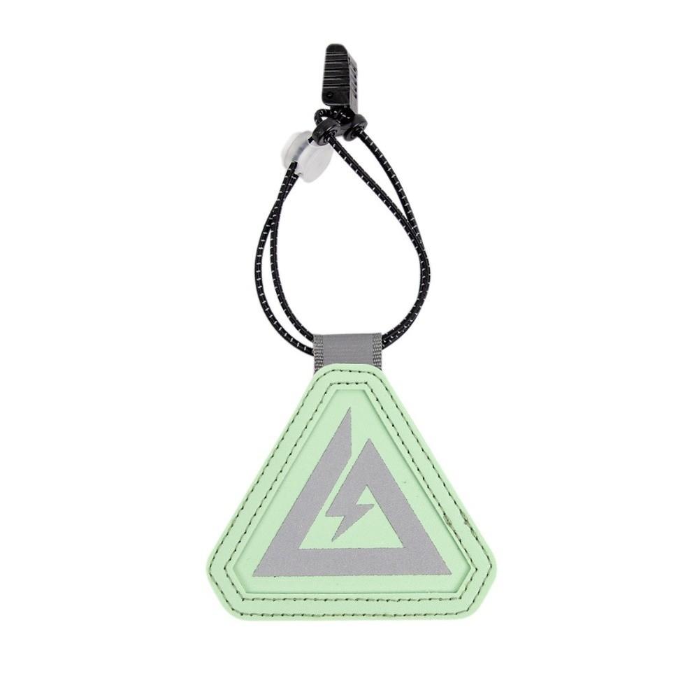 Triangle Shape Reflective Hanging Tag Reflective Bicycle Reflective Tag  Night Riding светло-зеленый