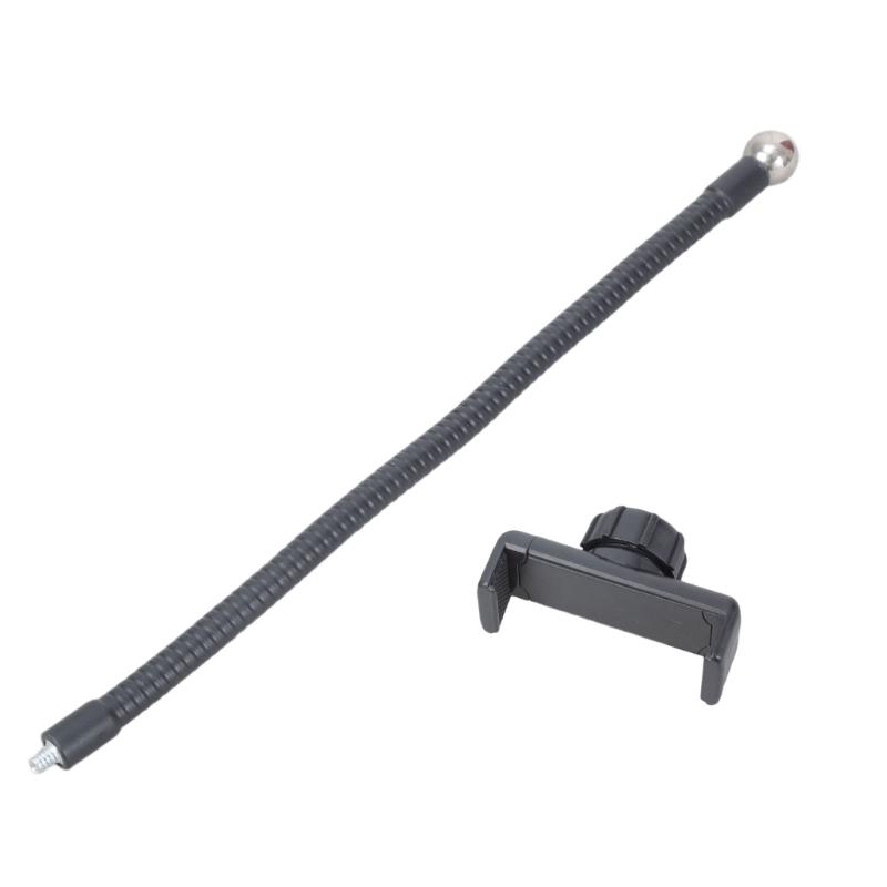 Phone Clip Hose Smartphone Bracket for Tripod Monopod Mount Holder Clamp Stand Flexible Long Arm Clip Holder