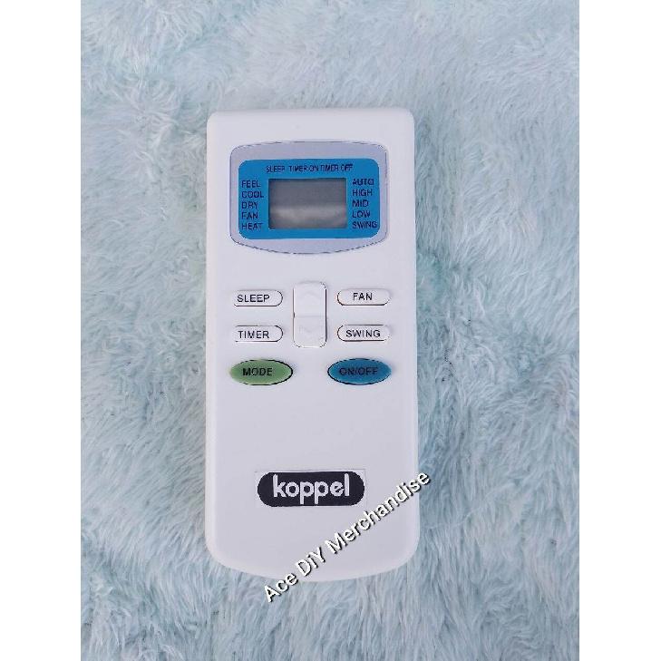 Koppel Remote Control for split type Aircon non inverter