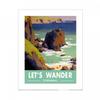 Railway Museum Let´s Wander Cornwall Print