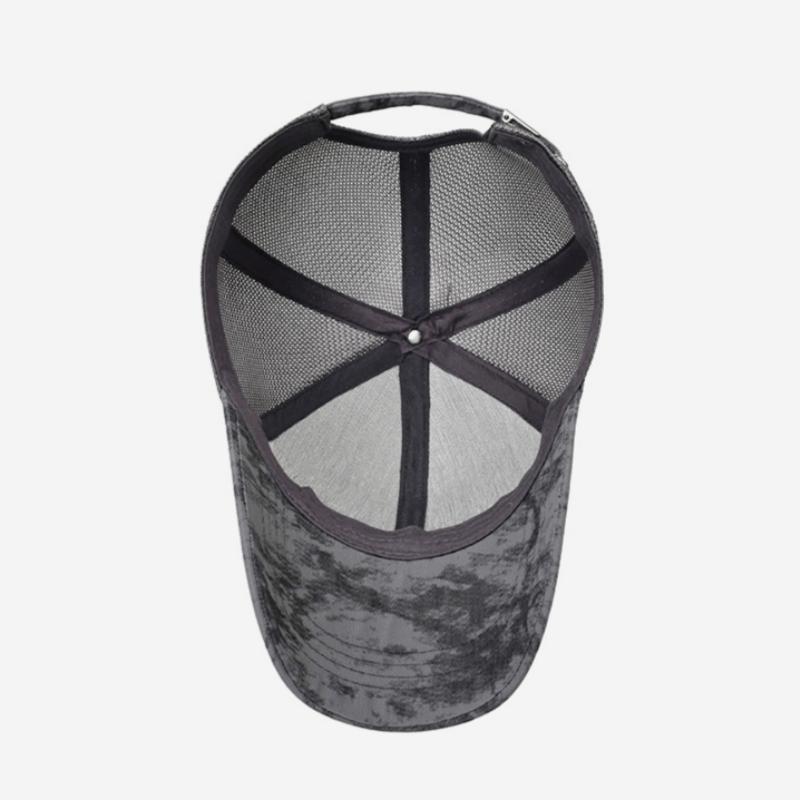 Northwood Men's Summer Quick-drying Breathable Mesh Baseball Cap Outdoor Sun Protection Visor Mesh Cap Peaked Hat