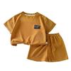 Kids Summer Shorts Set With Cotton Fabric For Toddler Casual Wear