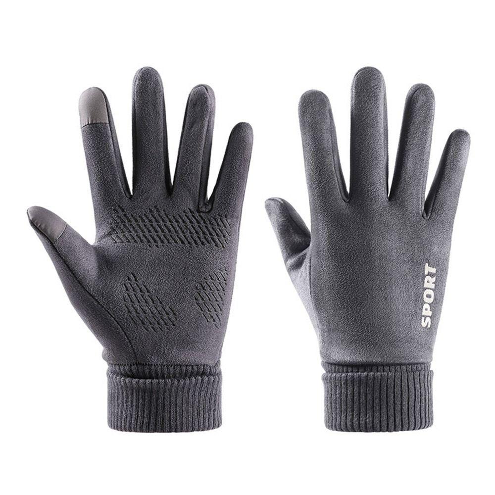 Fashion Warm Mittens Winter Glove Windproof Waterproof Full Finger Gloves TouchScreen Skin-friendly Cycling Gloves Motorcycle