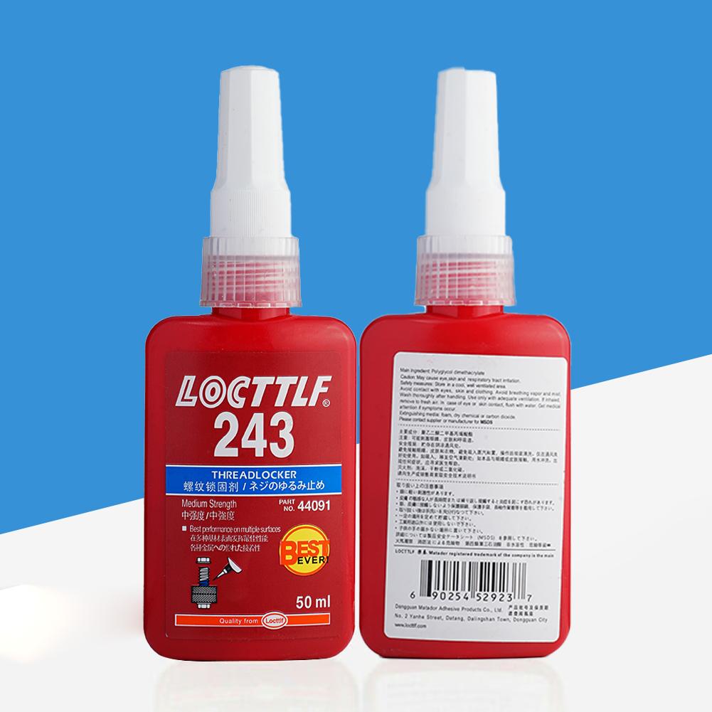 Threadlocker 222 242 243 262 271 272 277 680Anaerobic Threadlocker Screw Adhesive Glue Sealer Anti-loose Thread Locking Agent