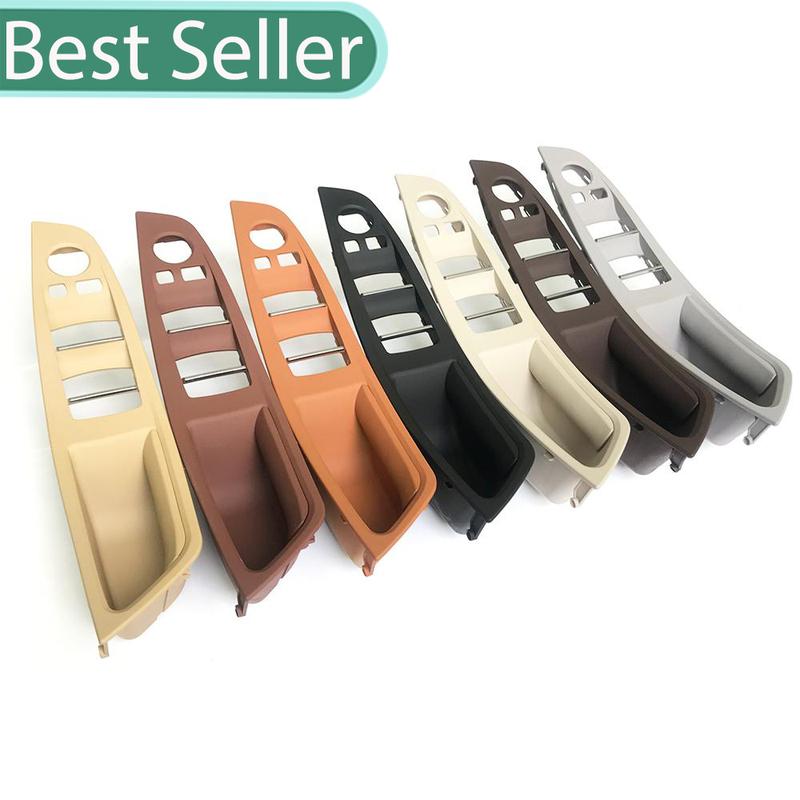 For BMW 5 Series F10 F11 F18 520 523 Front Door Inner Handle Interior Door Panel Driver Seat Switch Frame Storage Box Cover