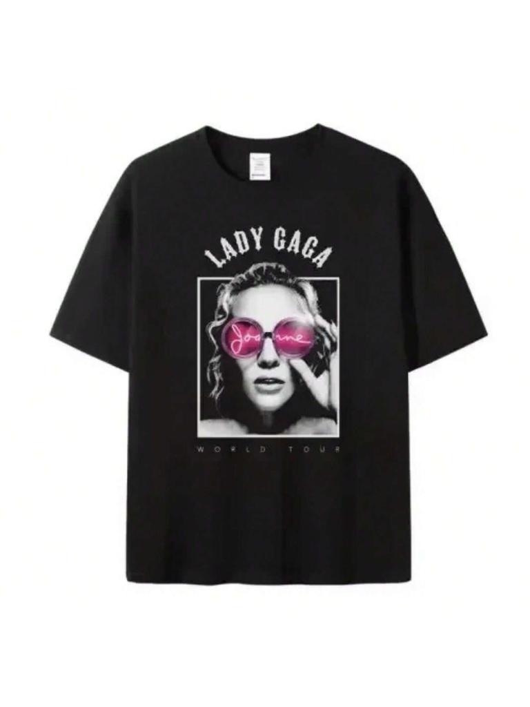Neues Mode bedrucktes T-Shirt Damen Herren Unisex T-Shirt Lässig Street Locker Mode Rock Punk Vintage Top