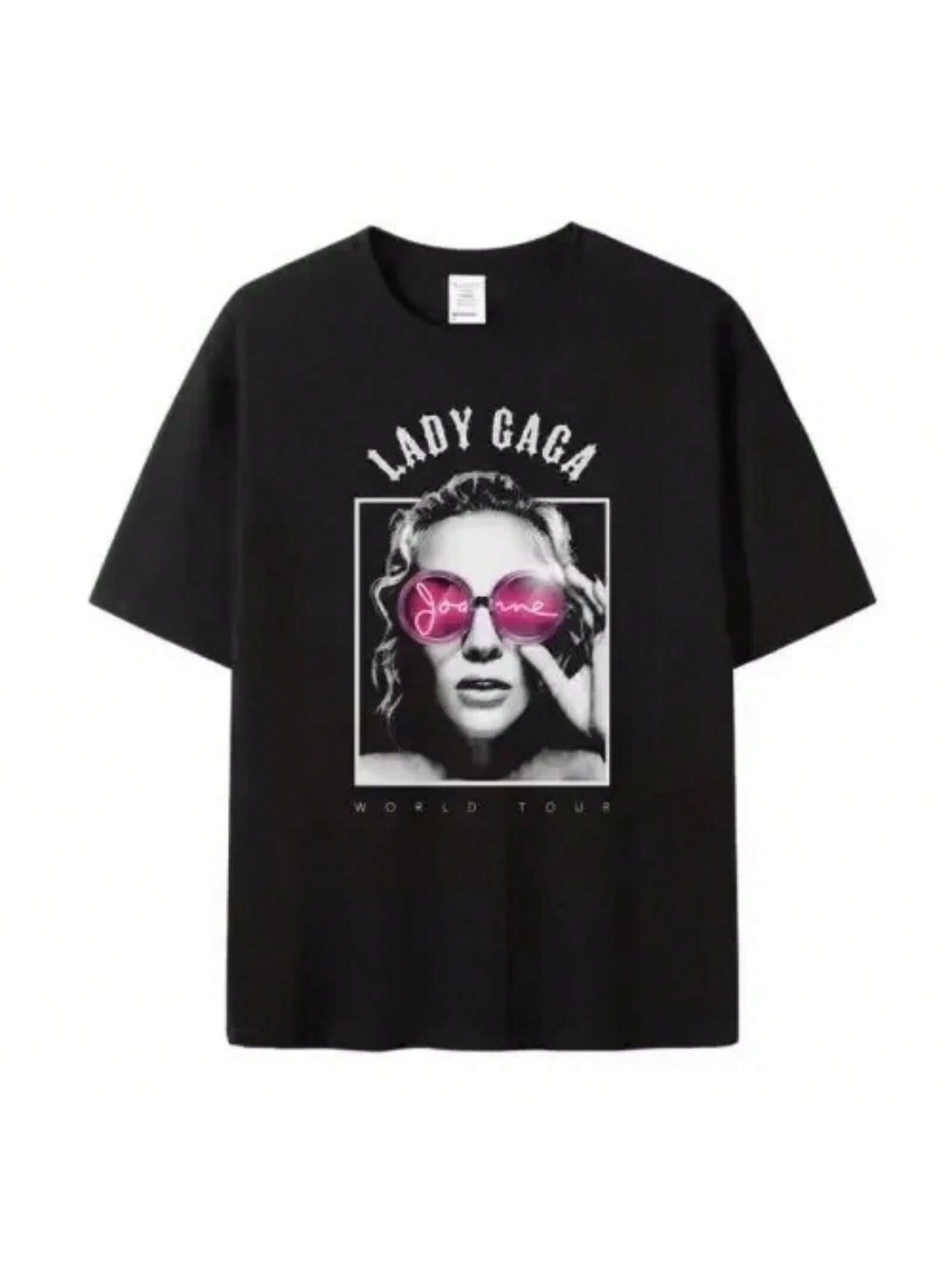 New   Fashion Printed T-Shirt Women s Men s Unisex T-Shirt Casual Street Loose Fashion Rock Punk Vintage Top S разноцветный