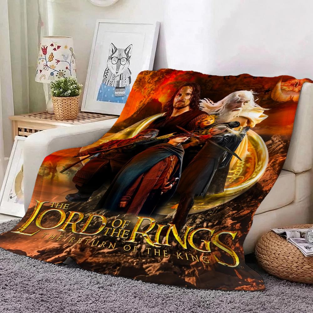 Gollum'S Epic Journey Two Towers Flannel Blanket Comfortable Skinfriendly Fleece Blanket For Living Room Office Nap Home Party Decor New Year Gift