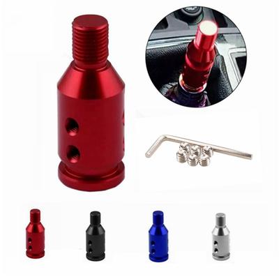 Adaptador universal para pomo de cambio de marchas M12x1,25 M10x1,5, rosca de aluminio, para palancas de cambio manuales Honda