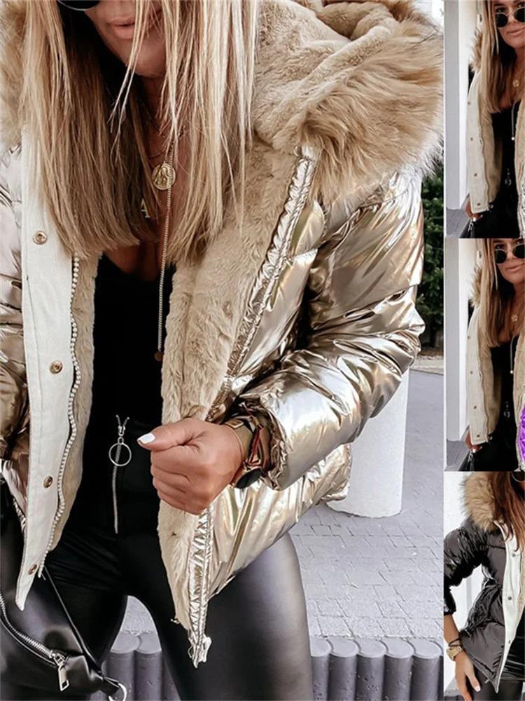 Down Coat Winter Plus Size Women Clothing Puffer Jacket Hoodies with Feather Short Length Wholesale Dropshipping