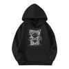 Kids Long Sleeve Pullover Hoodie with Pocket Letter Print Loose Fit Top