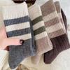 Women's Winter Ankle Color Block Thick Warm 5-Piece Set