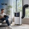 Energy Saving Ac Hose Sleeve Air Conditioner Insulation Cover, with Tool-free Installation And Adjustable Duct Heat Straps, Exhaust Shield,