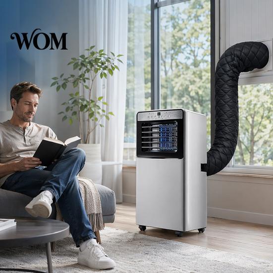 Energy Saving Ac Hose Sleeve Air Conditioner Insulation Cover, with Tool-free Installation And Adjustable Duct Heat Straps, Exhaust Shield,