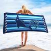 Beach towel printed bath towel absorbent beach towel
