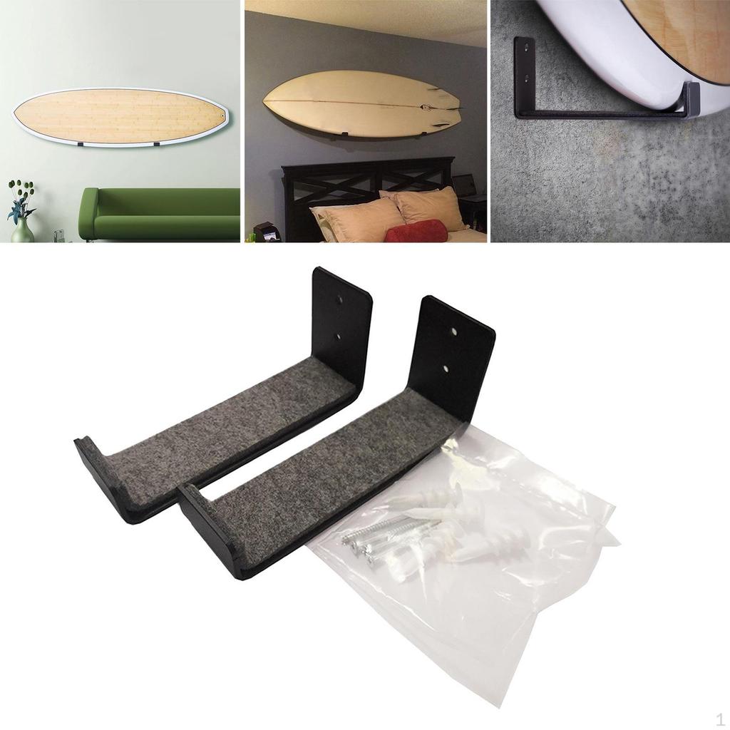 Wall Rack Surfboard Shortboards Hanger Parts Tools Storage Holder Display Stand for Bathroom