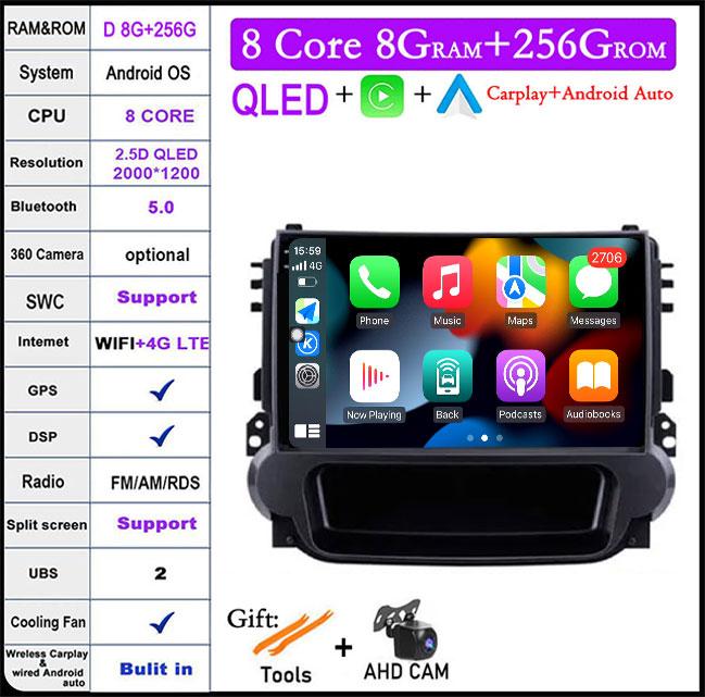 9''  For Chevrolet Malibu 2012-2015 Android 14 Car Radio Stereo Multimedia Auto Radio Video DSP Player Navigation GPS
