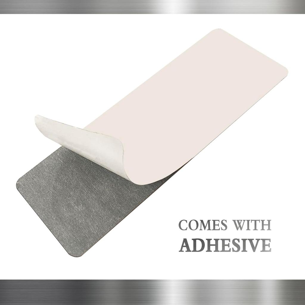 2pcs Metal Stainless Steel Employees Only Sign for Door,With Self Adhesive,9x3in(Employees Only2pcs)